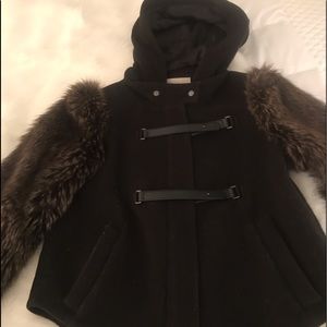 Anthropologie bought faux fur jacket